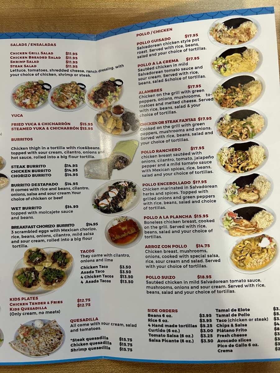 El Pulgarcito III Menu - Image 1